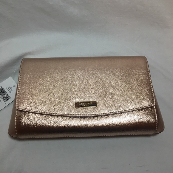 kate spade Handbags - Rose Gold Kate Spade Purse NWT